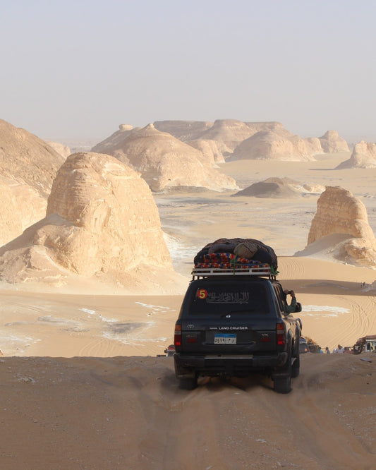 White Desert chalk formations, Western Desert Circuit, Egypt