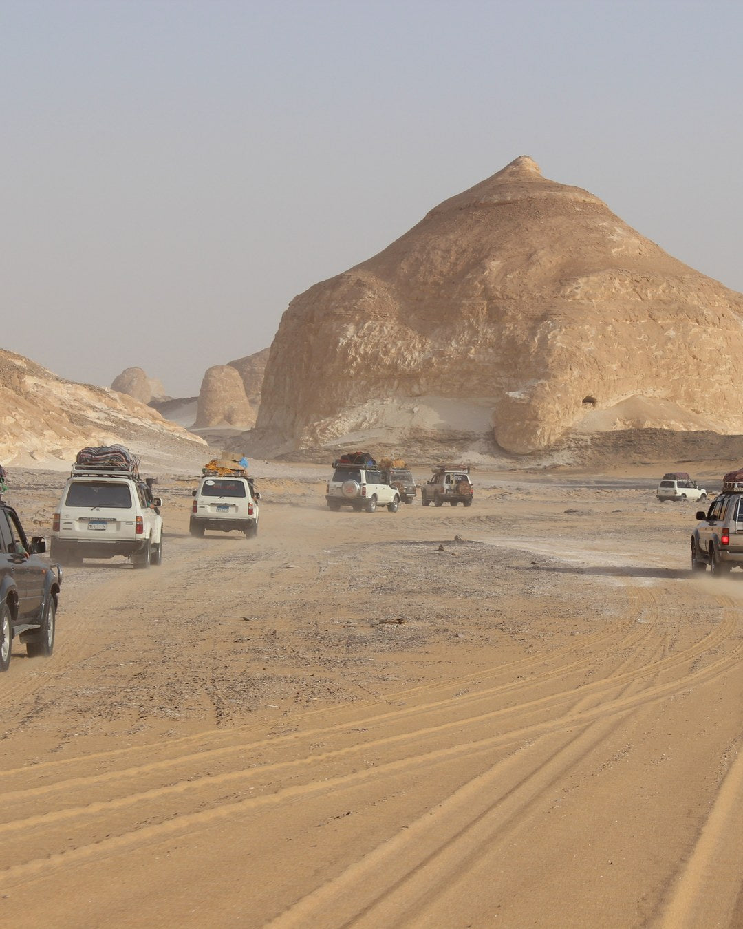 Magic Lake sandboarding, Fayoum desert, Egypt