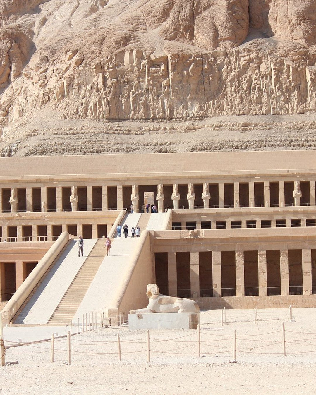 Abu Simbel temple colossi, Egypt